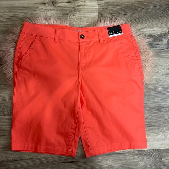 Ana Bermuda Orange Short size 4 - Picture 1 of 8